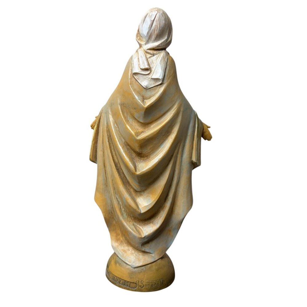 Fontanini Our Lady of Grace Figurine 1985 Depose Italy 651 Virgin Mary Statue VT - Picture 3 of 8